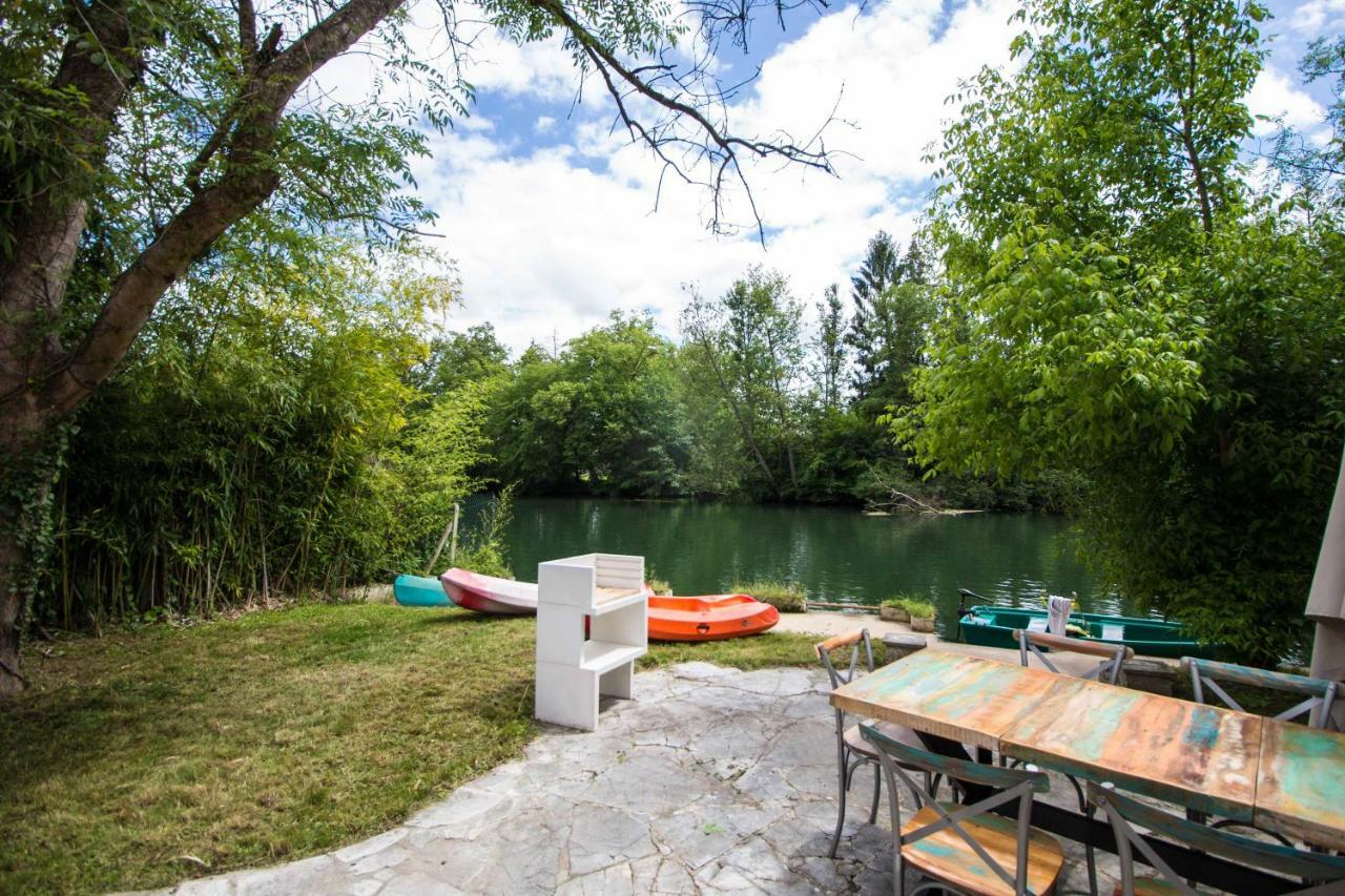 La Ravine Au Bord Du Loing Villa Montigny-sur-Loing Exteriör bild